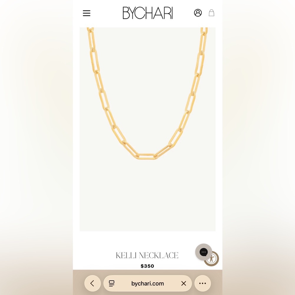 BYCHARI Kelli Necklace (Gold Filled) - Picture 7 of 7